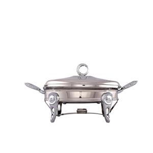 سوفله خوری استیل مدل بیضی سیلور مد استیل کد 005