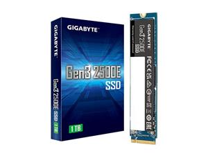حافظه SSD گیگابایت مدل GIGABYTE Gen 3 2500E M.2 2280 NVMe ظرفیت 500 گیگابایت SSD: Gigabyte 2500E 500GB