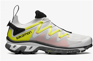 کتانی اسپرت مردانه زنانه سالامون فرانسه SALOMON XT-RUSH Sportliche Schuhe Unisex Black / Lunar Rock / Evening Primrose