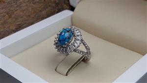 انگشتر زنانه فیروزه نیشابوری کد 444