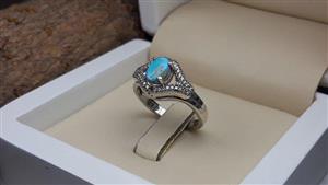 انگشتر زنانه فیروزه نیشابوری کد 426