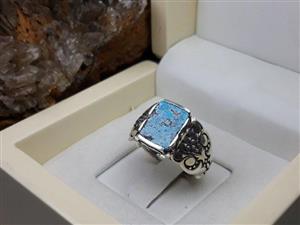 انگشتر مردانه فیروزه نیشابوری کد 693