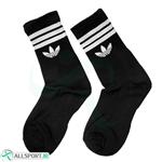 جوراب آدیداس طرح اصلی Adidas socks Black