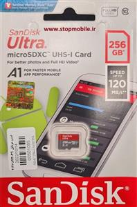 رم میکرو 256 گیگ سن دیسک SANDISK 256G ULTRA MICROSDHC 