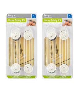 قفل درب کابینت مدل Home Safety Kit دو بسته 4 عددی