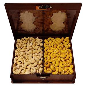 بادام هندی شور و خام - 1200 گرم