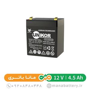 باتری یو پی اس 12 ولت 4.5 آمپر ساعت زتاباتری مدل TP1245
