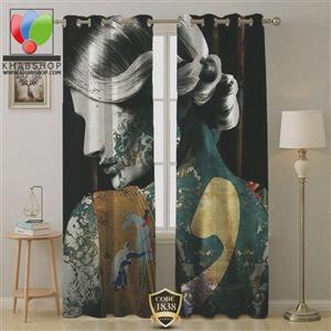 پرده سه بعدی بامبو مدل واو