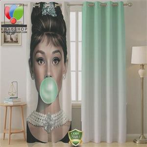 پرده سه بعدی بامبو مدل آدامس بادکنکی