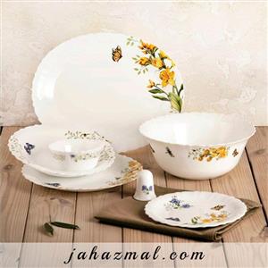 سرویس غذاخوری پارس اپال طرح نیسان 28 پارچه کد 480