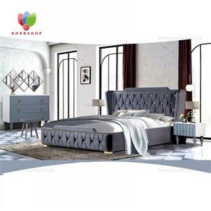 سرویس خواب دونفره شامل تخت میز آرایش و پاتختی 3011