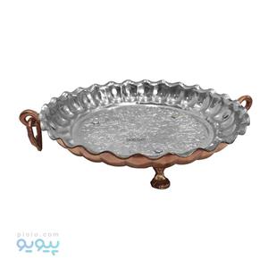 سینی مسی قلم کاری طرح آهو آیتم ۳۲۷۰