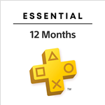 گیفت کارت پلی استیشن پلاس اسنشیال 3 ماه / PlayStation Plus Essential 3 months PSN key UNITED STATES