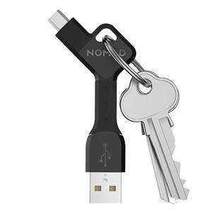 جا کلیدی لایتنینگ اپل مارک نومد Nomad Key Lightning Nomad Key USB to Micro USB Cable