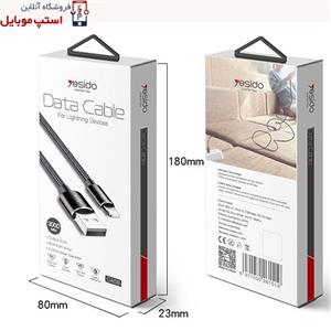 کابل شارژر یسیدو مدل CA-57 از نوع تایپ سی به متراژ 120 سانتی متر 