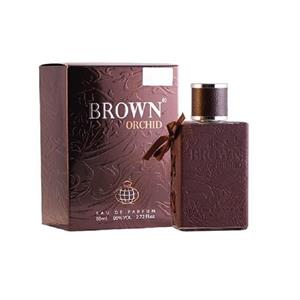 ادوپرفیوم مردانه فرگرانس برون ارکید حجم 80میلی لیتر Fragrance World Brown Orchid Eau De Parfum for men 80ml
