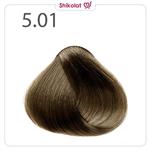 رنگ موی کرمی دائمی فابرلیک مدل سیلک کالر رنگ کافه موکا تن 5.01 کد 8268