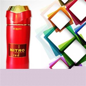 اسپری بدن اسپرت دمونت پاریس نیترو قرمز dumont paris nitro red 200 میلی لیتر 