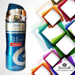 اسپری اسپرت بدن دمونت پاریس بلوویژن dumont paris blue vision spray 200 میلی لیتر