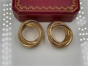 گوشواره طرح زارا پرتفینو کد 3004