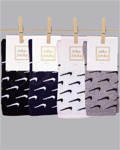 جوراب زنانه ساق بلند نایک کد 30621128