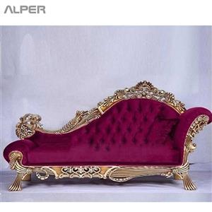 مبل شزلون سلطنتی مدرن آلپر مدل RZV-1004WT