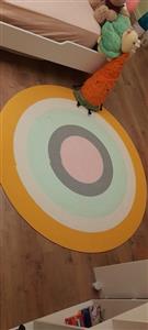 فرش اتاق کودک طرح رنگین کمان 2087