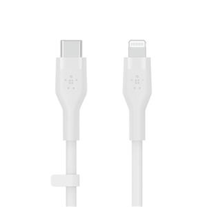 کابل شارژ سریع USB-C به لایتنینگ بلکین مدل CAA009bt3MWH طول 3 متر