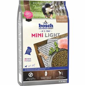 غذای خشک سگ بوش مدل Mini Light وزن ۲.۵ کیلوگرم