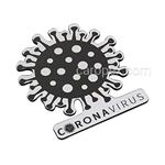 آرم اسپرت طرح استیل کرونا ویروس Coronavirus کد 1867