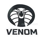 استیکر برچسب شیشه خودرو طرح VENOM کد 3748