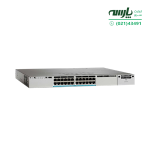 سوئیچ شبکه  سیسکو 24 پورت WS-C3850-24XU-E