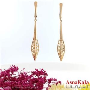 گوشواره زنانه آویز هرمی برند ژوپینگ کد GSH1577W