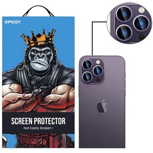 محافظ لنز دوربین اپیکوی مدل HD-ColorLenz مناسب برای گوشی موبایل اپل Iphone 14 Pro Max / 14 Pro