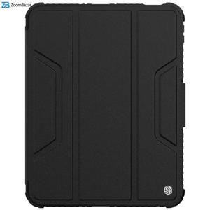 کیف کلاسوری نیلکین مدل Camshield Bumper Leather مناسب برای تبلت اپل iPad 10 10.9 (2022) Nillkin cover case Pro for Apple 