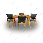 میز ناهار خوری پارادایس با صندلی پیچک کد 227