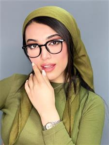 عینک طبی زنانه مشکی کائوچویی b93 