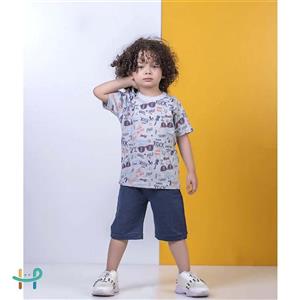 تیشرت شلوارک عینک