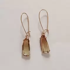 گوشواره زنانه نگین دار مدل SE1015