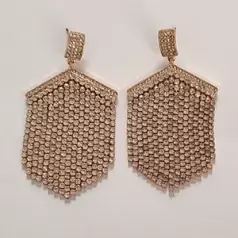 گوشواره زنانه نگینی مدل SE1021