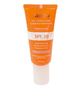 کرم ضد آفتاب دور چشم  SPF30 آردن 