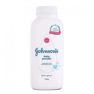 پودر بچه 200 گرمی جانسون سفید Johnsons