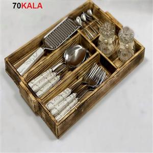 سینی چوبی 5 خانه