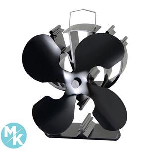 پنکه اجاق گاز حرارتی بدون برق و باطری 4 پره