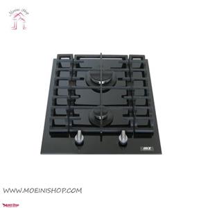 اجاق گاز صفحه ای شیشه ای 2 شعله میکس مدل ZG 45- 2G