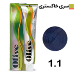 رنگ مو الیو مشکی پرکلاغی olive شماره 1.1