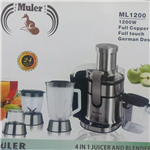 آبمیوه گیر 4 کاره مولر مدل ML-1200