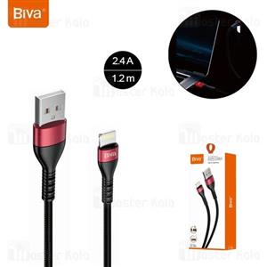 کابل لایتنینگ بیوا Biva C-16L طول 1.2 متر شدت جریان 2.4 آمپر