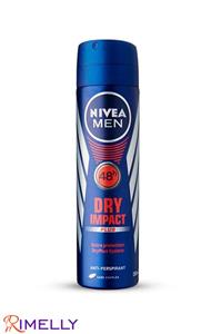 اسپری ضد تعریق مردانه نیوآ NIVEA مدل DRY IMPACT PLUS حجم 150 میل