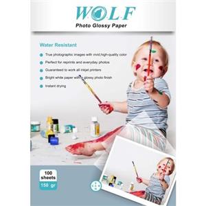 فتوگلاسه 150 گرم 50برگی A3 - Wolf